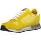 Napapijri Vibrant Yellow Lace-Up Sporty Sneakers