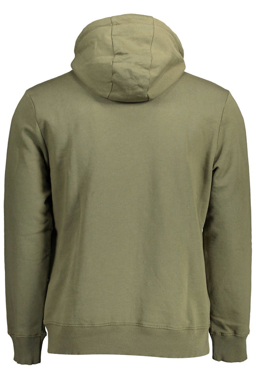 Napapijri Exclusive Green Hooded Sweatshirt