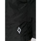 Marcelo Burlon Sleek Embroidered Black Boxer Swimwear