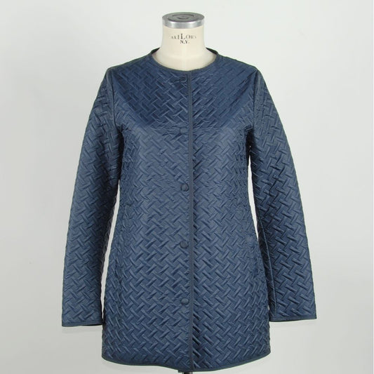 Emilio Romanelli Elegant Blue Polyester Jacket