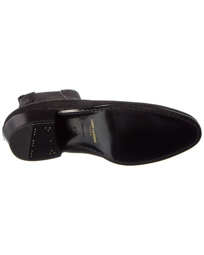 Saint Laurent Cole 45 Leather Boot
