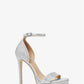 Jordyn Embellished Glitter Chain Mesh Platform Sandal