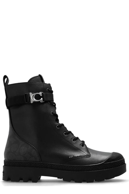 Coach Tucker Lace-Up Boots