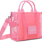 Pink 'The Mesh Medium' Tote