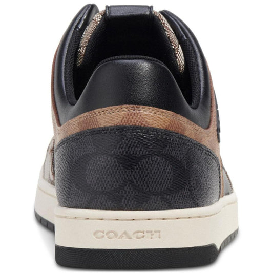 Men's C201 Low-Top Sneakers in Signature Canvas