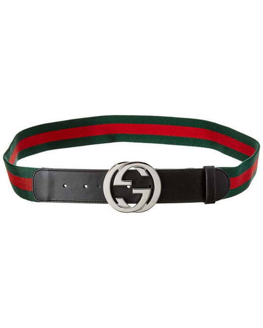 Gucci Web G Buckle Belt