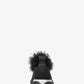 Bodie Feather Trim Stretch Knit Slip-On Trainer