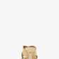 Gideon Metallic Snake Embossed Leather Mule