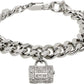 Silver 'The Mini Icon Pave Charm' Bracelet