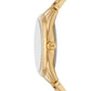 Women's Janelle Three-Hand Gold-Tone Stainless Steel Watch 36mm