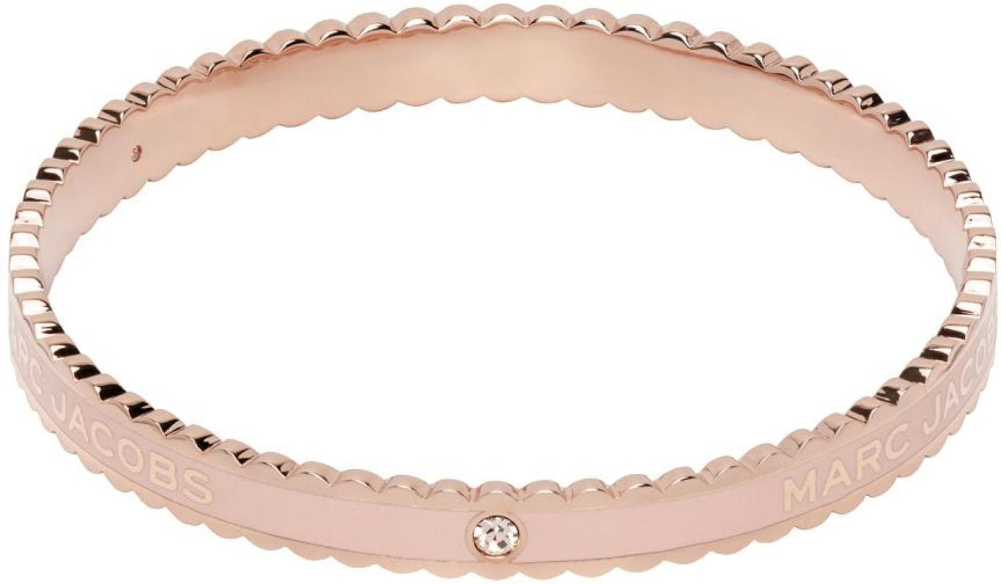Rose Gold 'The Scallop Medallion' Bracelet