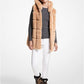 Quilted Faux Fur Hooded Vest