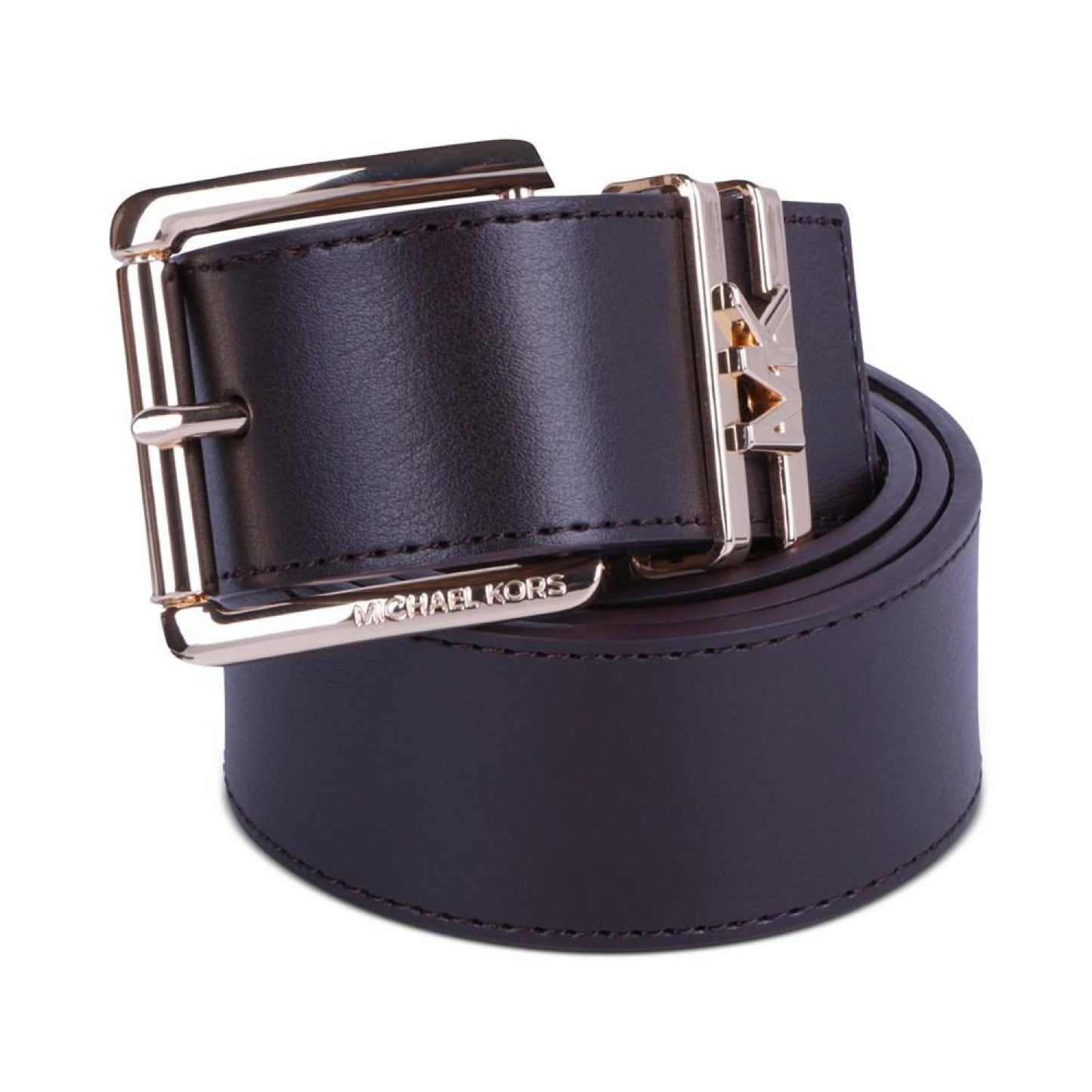 Women's Genuine Leather Logo Belt