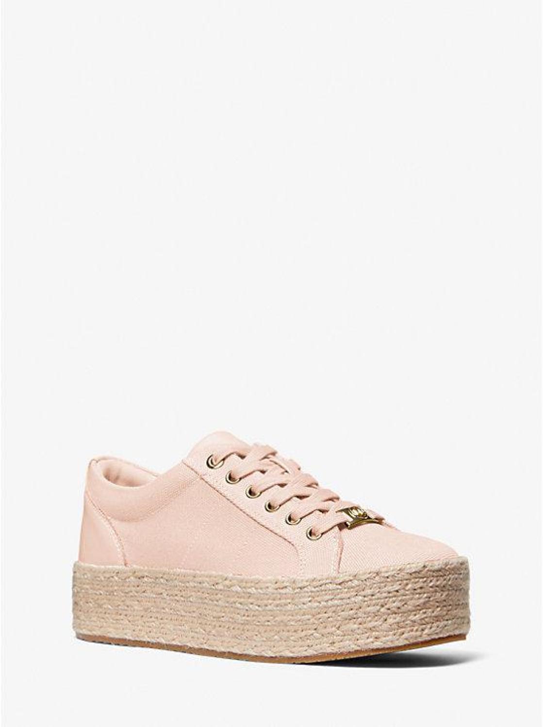 Libby Cotton Canvas Platform Sneaker