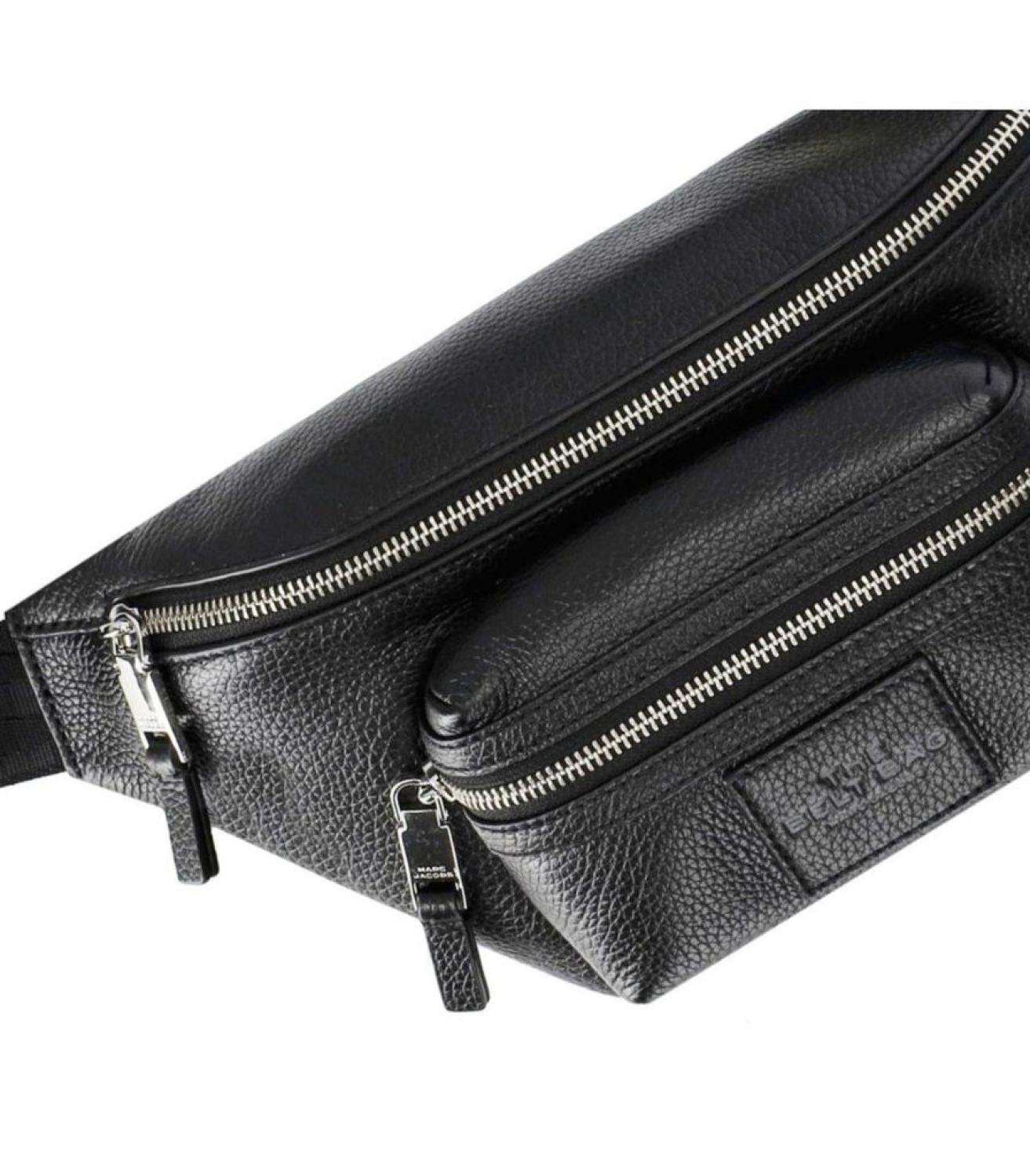 Leather Belt Fanny Pack Marc Jacobs Marc Jacobs Black Leather
