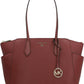 Michael Kors Collection Marilyn Logo Plaque Tote Bag