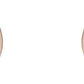 Rose Gold 'The Medallion Studs' Earrings