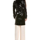 Michael Kors Collection Leather Trench Coat