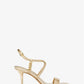 Veronica Metallic Leather Sandal