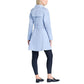 Women's Single-Breasted Raglan-Sleeve Trench Coat