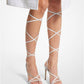 Dahlia Leather Lace-Up Sandal