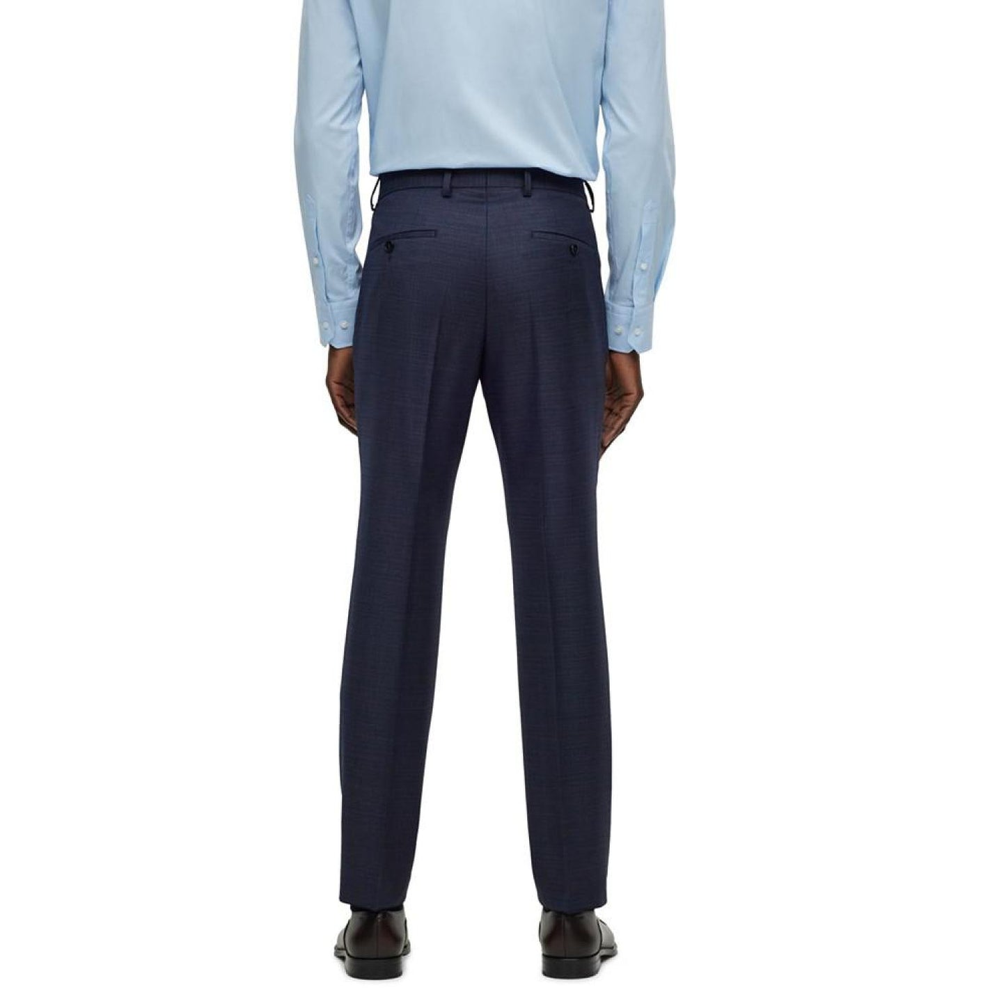 Men's Slim-Fit Checked Suit