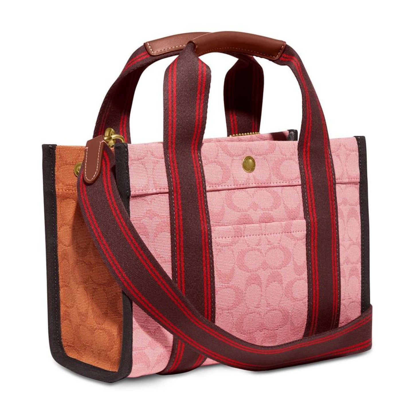Signature Canvas Spin Tote 27 with Removable Web Crossbody Strap