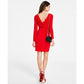 Women's Studded Long-Sleeve Bodycon Dress