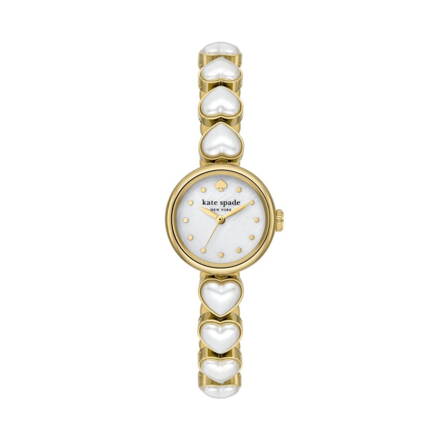 Monroe Heart Pearl Bracelet Watch - KSW1815