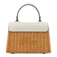 Katy Wicker Small Top Handle Satchel