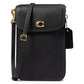 Polished Pebble Leather Phone Crossbody