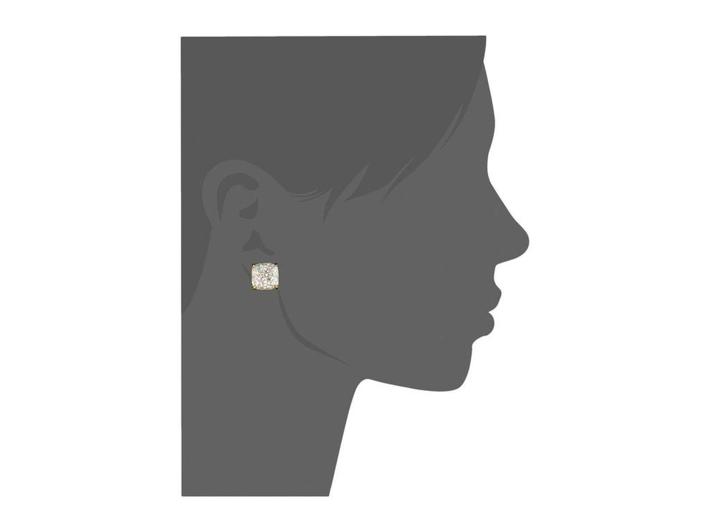 Small Square Studs