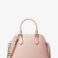 Veronica Medium Saffiano Leather Dome Satchel