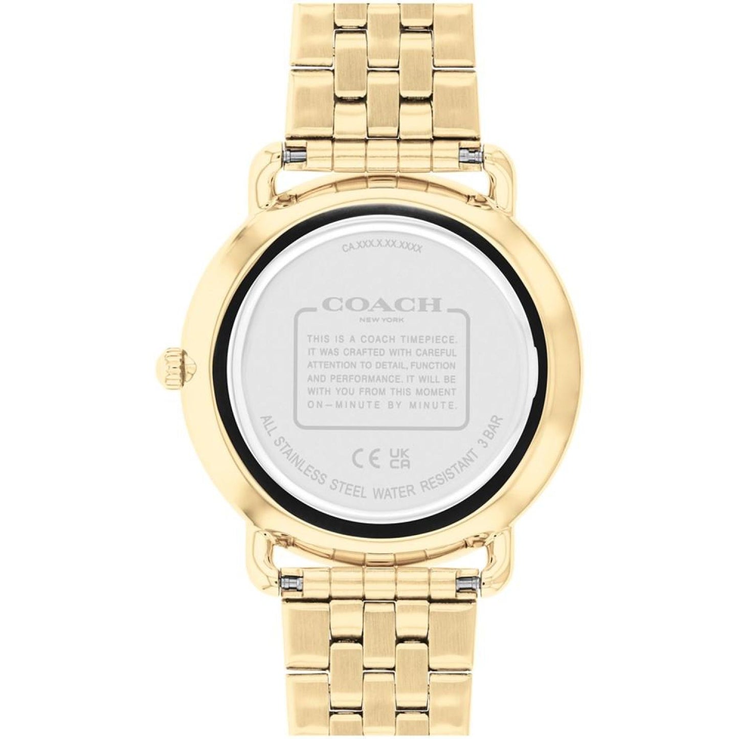 Men's Elliot Gold-Tone Stainless Steel Bracelet Watch 40mm