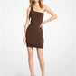 Logo Jacquard One-Shoulder Tank Dress