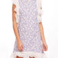 La Folie Dress in Cassis Bloom