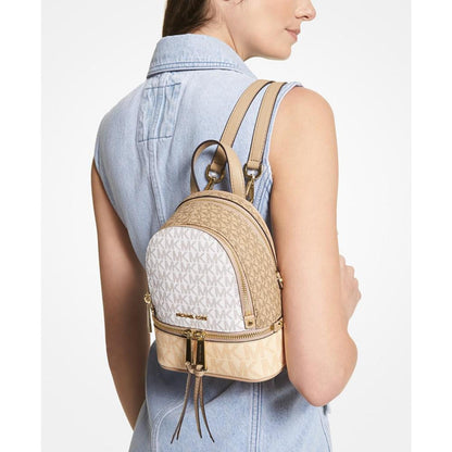 Logo Rhea Zip Extra Small Messenger Backpack