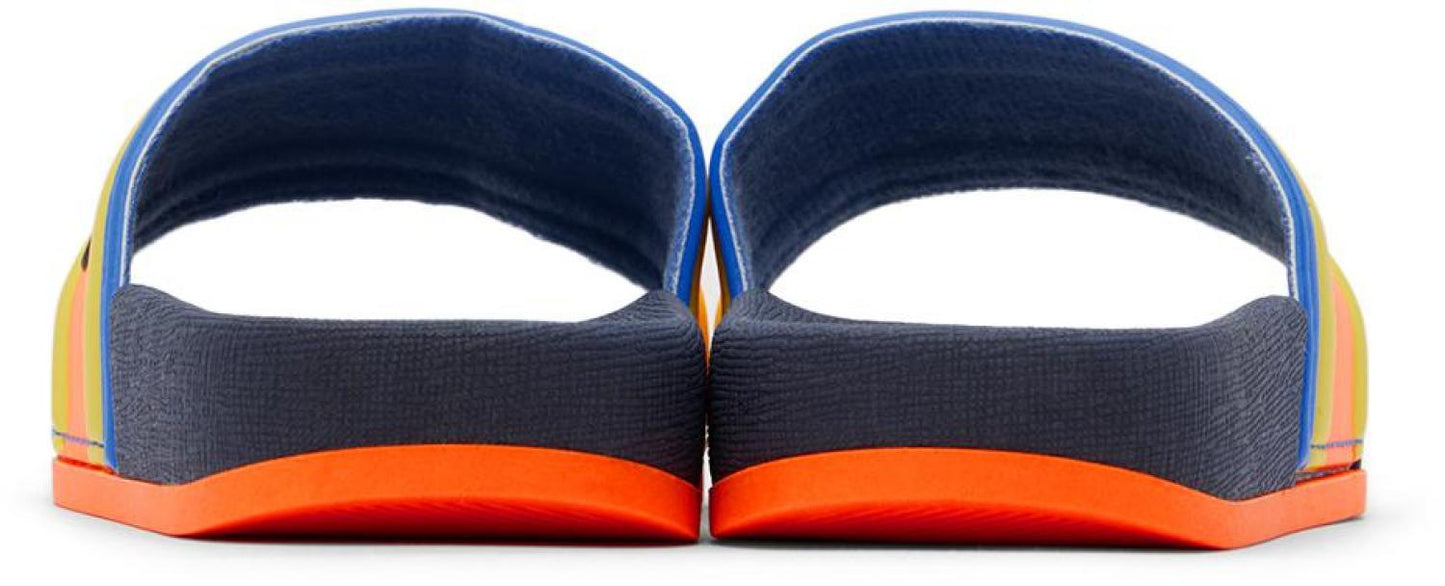 Kids Navy Rubber Sandals