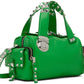 Green Mini 'The Satchel' Bag