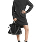 Womens Chain Midi Sweaterdress