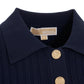 Michael Michael Kors Long-Sleeved Polo Dress