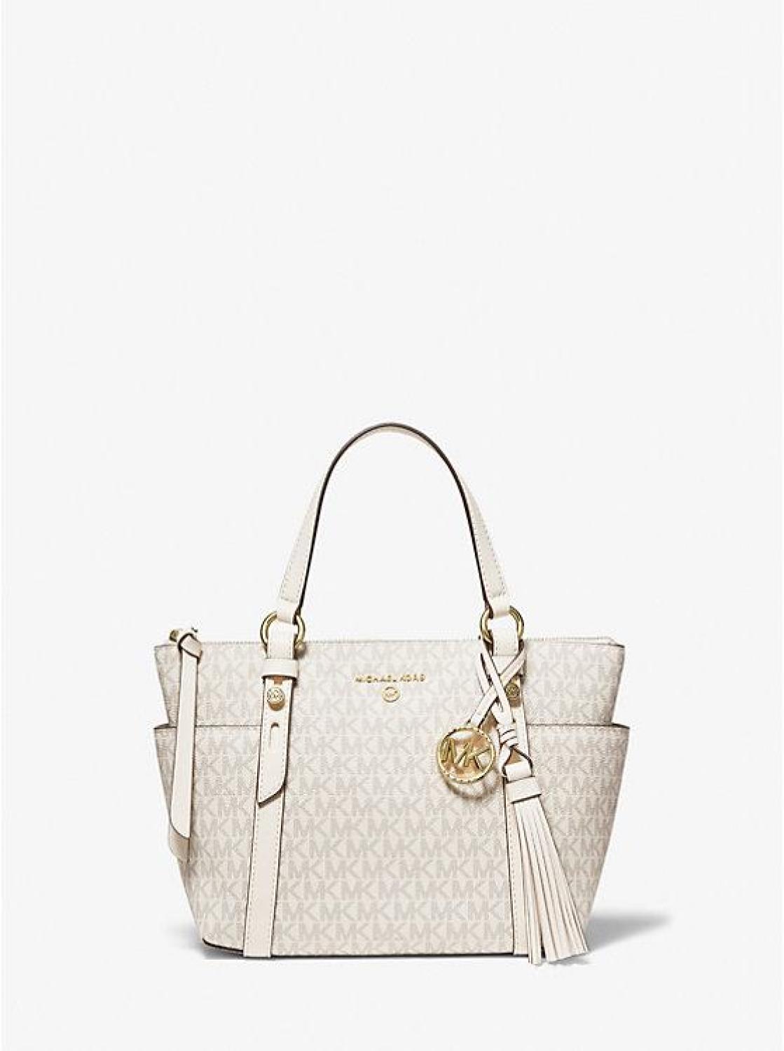 Sullivan Small Logo Top-Zip Tote Bag