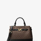 Reed Small Belted Logo Satchel