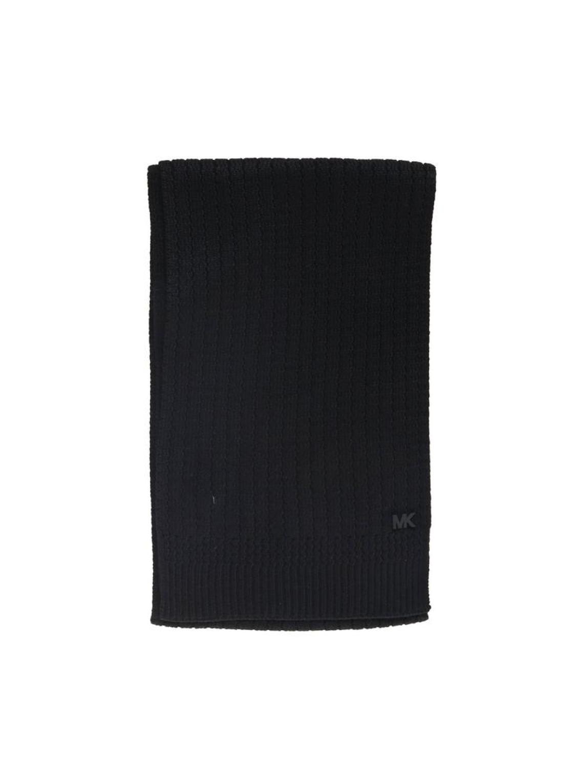 Michael Michael Kors Logo Patch Knitted Scarf