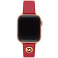 Women's Red Leather Band for Apple Watch, Compatible with 38, 40, 41mm