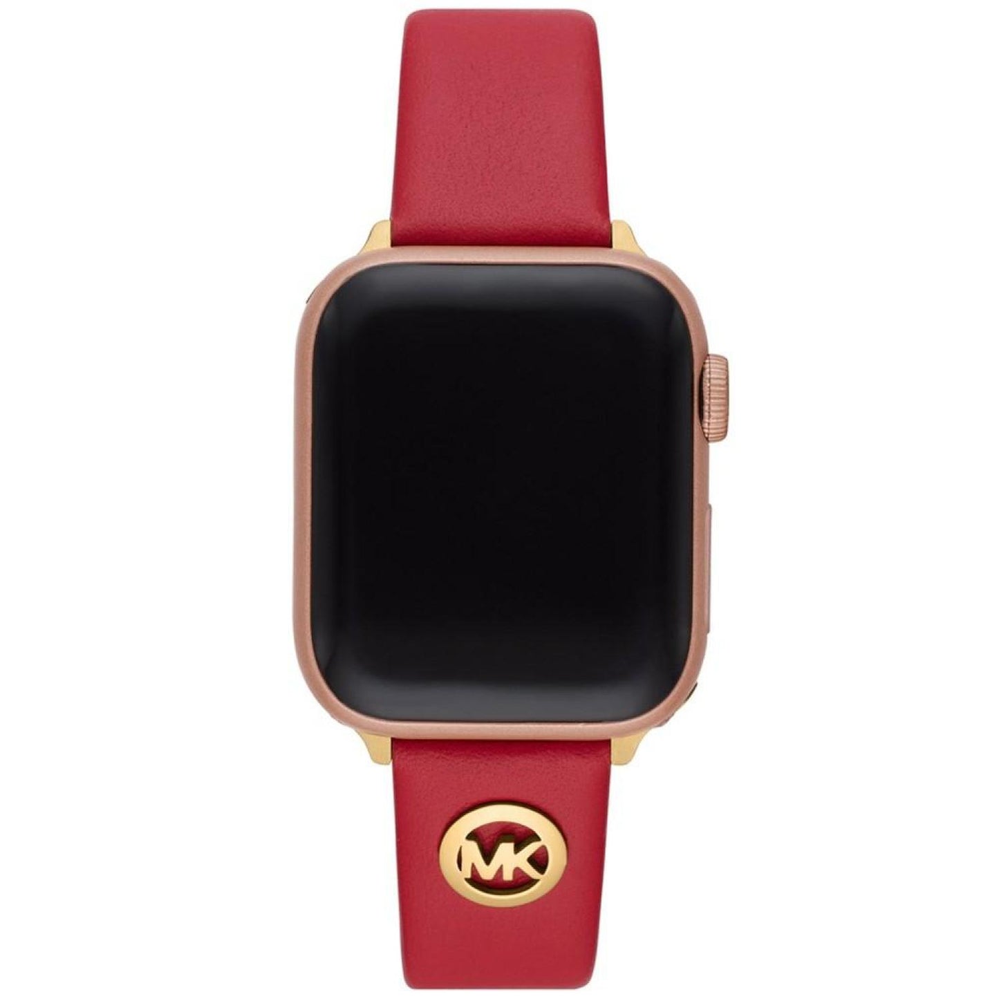 Women's Red Leather Band for Apple Watch, Compatible with 38, 40, 41mm