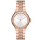 Women's Lennox Quartz Three-Hand Rose Gold-Tone Stainless Steel Watch 37mm