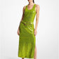 Sequined Crepe Jersey Tank Dress