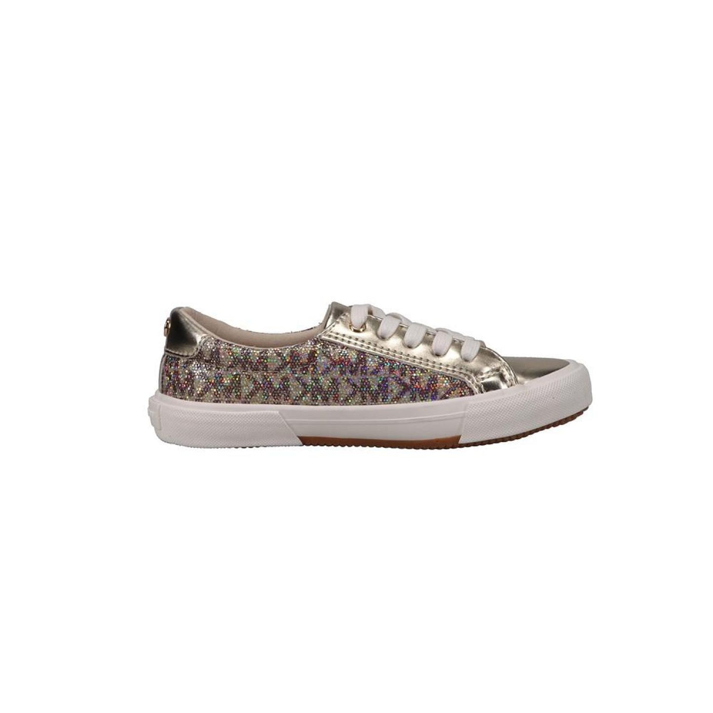 Little Girls Izetta Regent Logo Print Lace-Up Sneakers