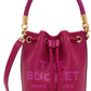 Pink 'The Leather Bucket' Bag